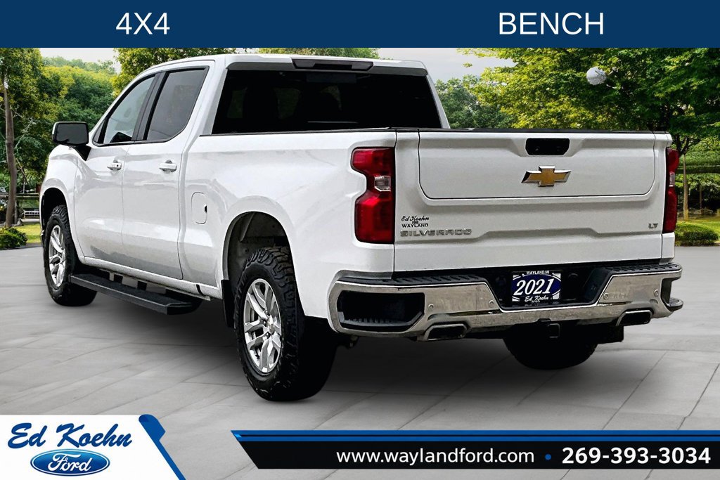 Used 2021 Chevrolet Silverado 1500 LT w/ Z71 Off-Road Package AWD/4WD image 2