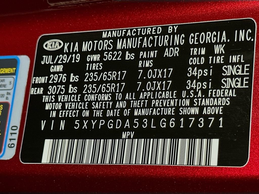 Used 2020 Kia Sorento AWD V6 image 23
