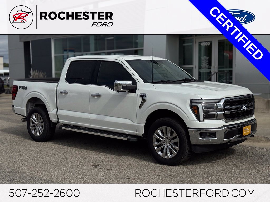 Certified 2025 Ford F150 Lariat w/ Equipment Group 501A Mid