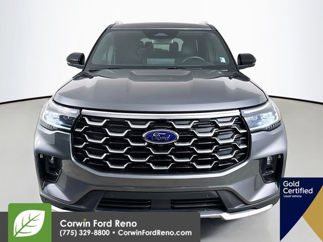 Certified 2025 Ford Explorer Platinum w/ LUX Leather Package image 2