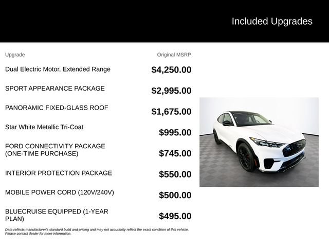 Certified 2025 Ford Mustang Mach-E Premium w/ Sport Appearance Package AWD/4WD image 6