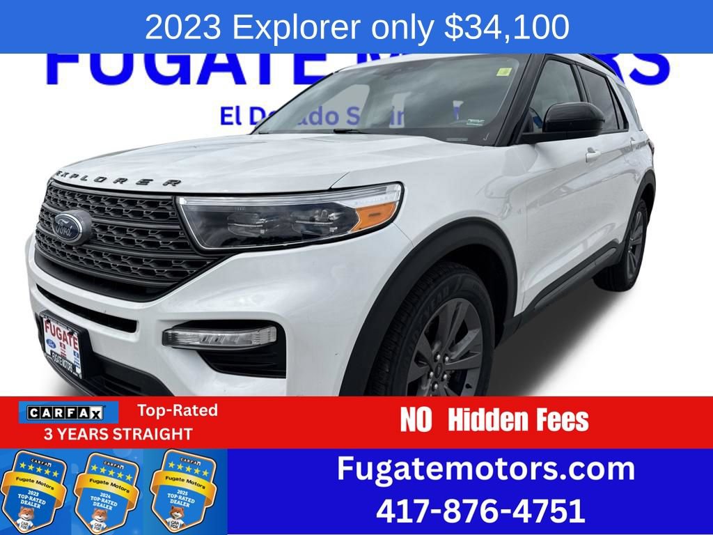 Certified 2023 Ford Explorer XLT w/ Equipment Group 202A