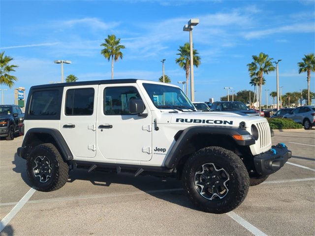Used 2023 Jeep Wrangler Unlimited Rubicon 4xe w/ Steel Bumper Group image 2