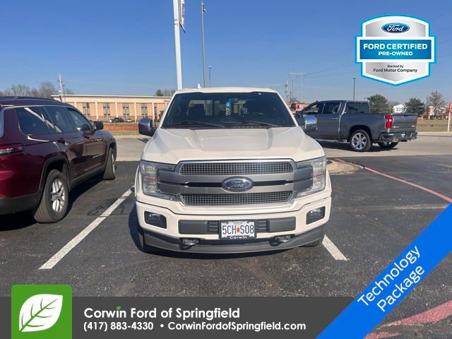 Certified 2018 Ford F150 Platinum w/ Equipment Group 701A Luxury image 3