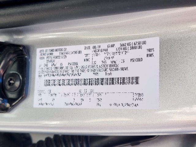 Certified 2019 Ford F150 Limited w/ Trailer Tow Package AWD/4WD image 37