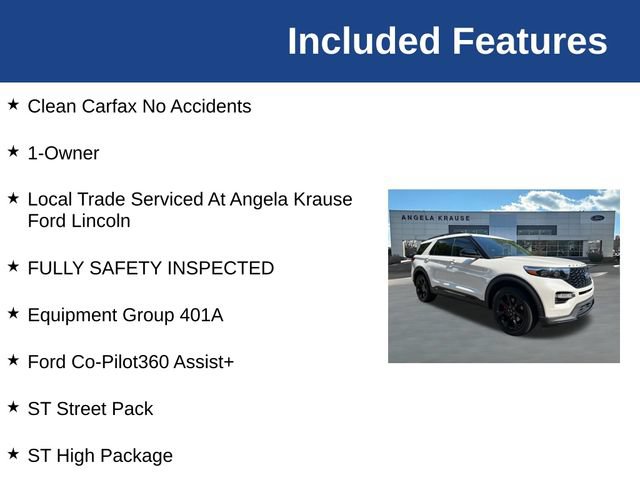 Certified 2023 Ford Explorer ST w/ Equipment Group 401A AWD/4WD image 5