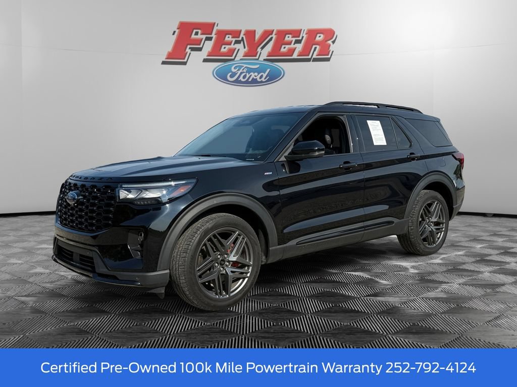 Certified 2025 Ford Explorer ST-Line w/ ST-Line Street Pack AWD/4WD video 1