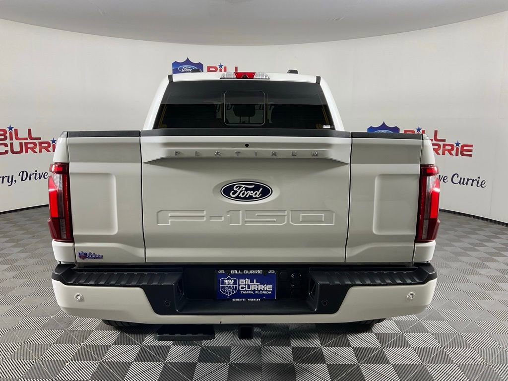 Certified 2025 Ford F150 Platinum w/ Equipment Group 703A Plus AWD/4WD image 4