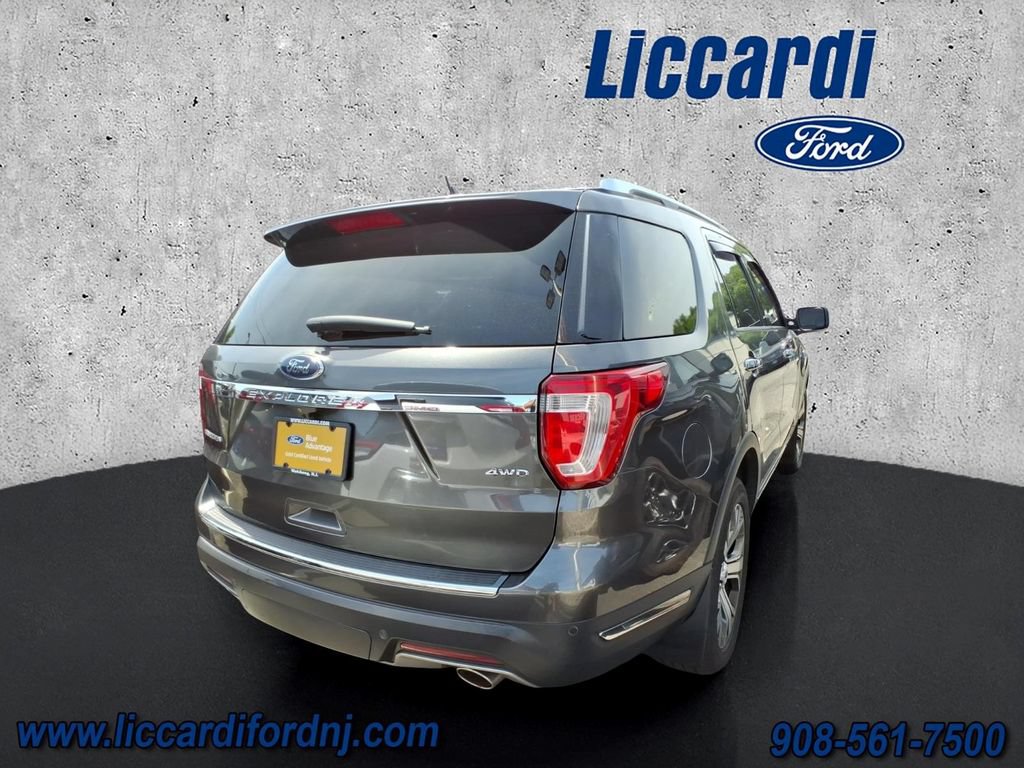 Certified 2019 Ford Explorer Limited w/ Limited Luxury Package AWD/4WD image 4