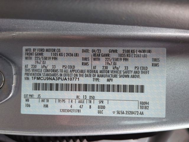 Certified 2023 Ford Escape ST-Line Select w/ Tech Pack #2 AWD/4WD image 23