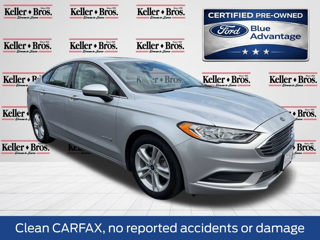 Certified 2018 Ford Fusion S FWD image 1