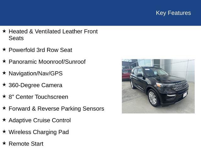 Certified 2020 Ford Explorer Limited RWD image 29