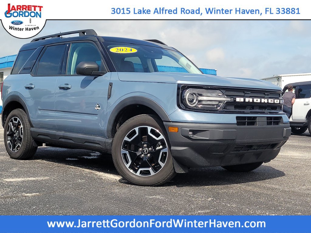 Certified 2024 Ford Bronco Sport Outer Banks w/ Tech Package