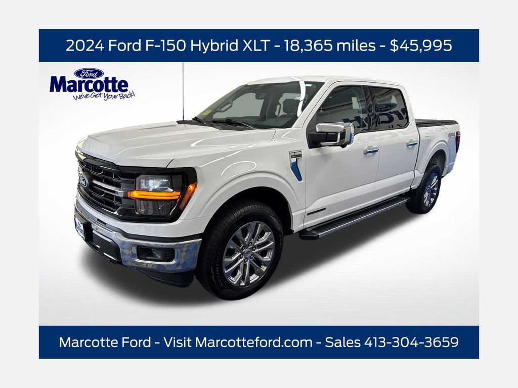Certified 2024 Ford F150 XLT w/ Equipment Group 302A MID AWD/4WD 360° Tour