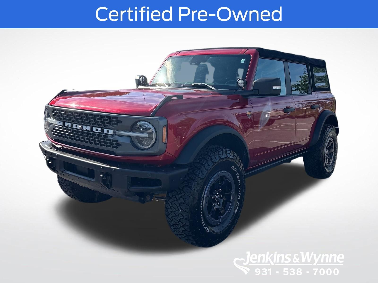 Certified 2021 Ford Bronco Badlands
