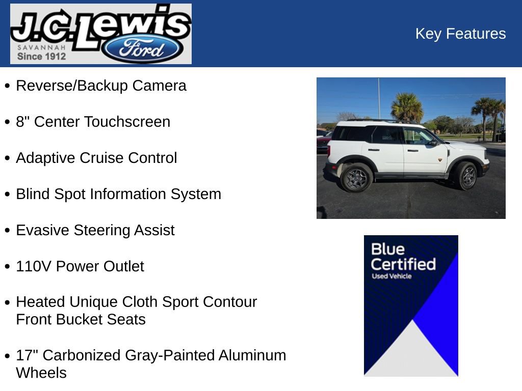 Certified 2023 Ford Bronco Sport Badlands image 11