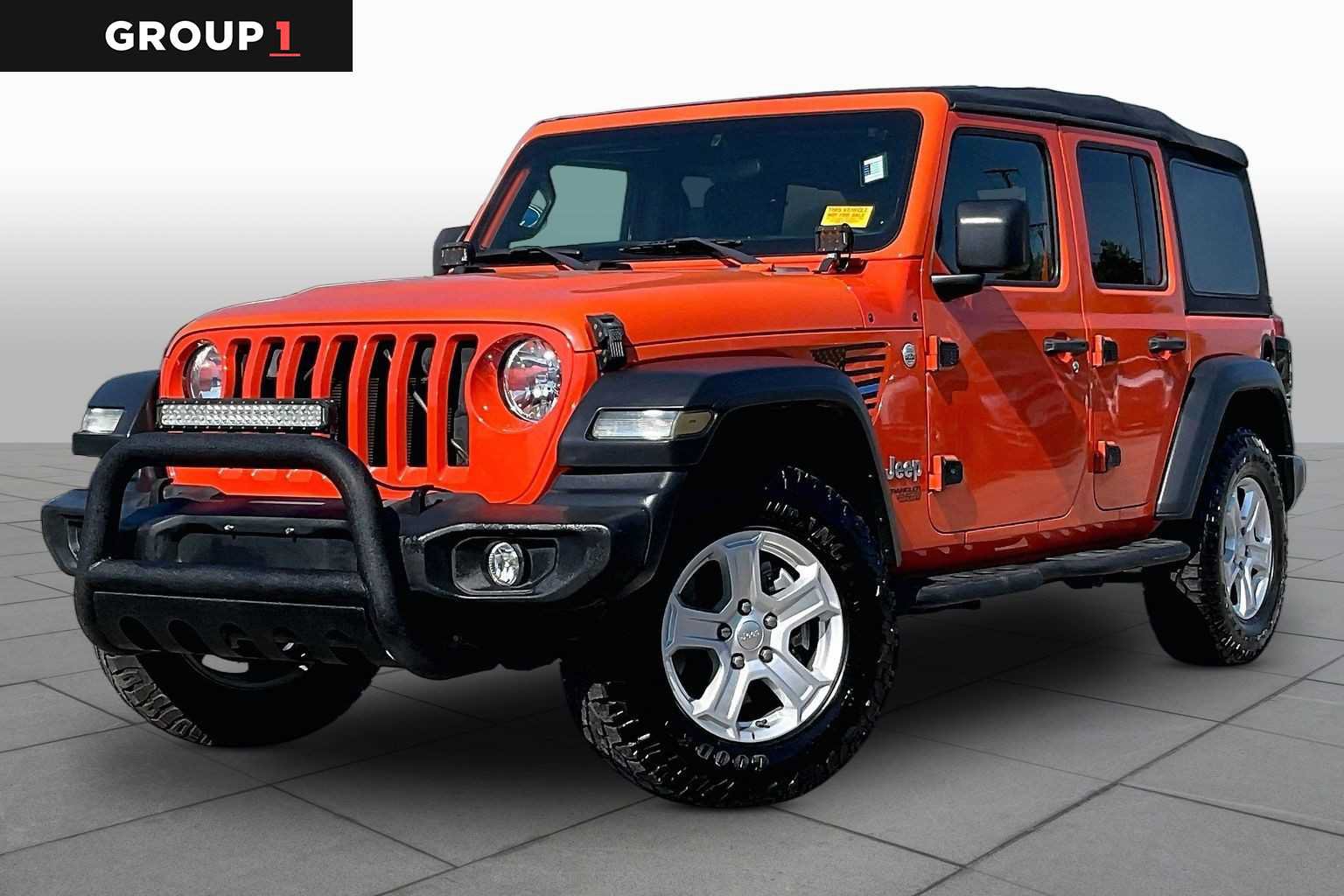 Used 2018 Jeep Wrangler Unlimited Sport AWD/4WD image 1
