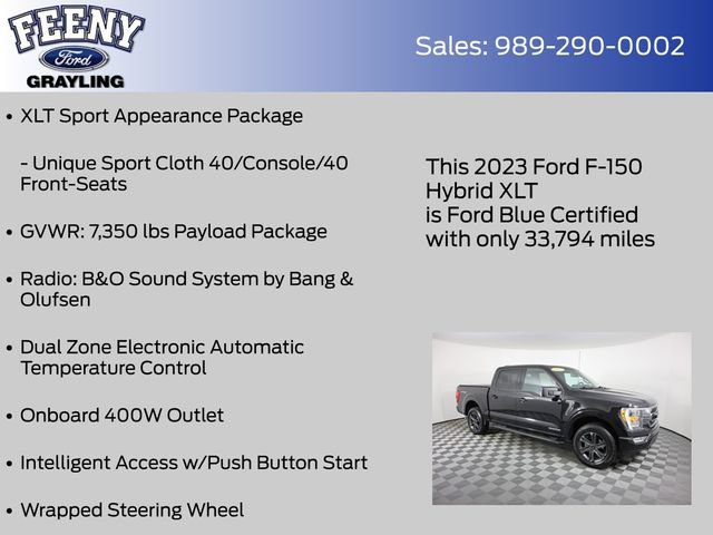 Certified 2023 Ford F150 XLT w/ Equipment Group 302A High AWD/4WD image 21