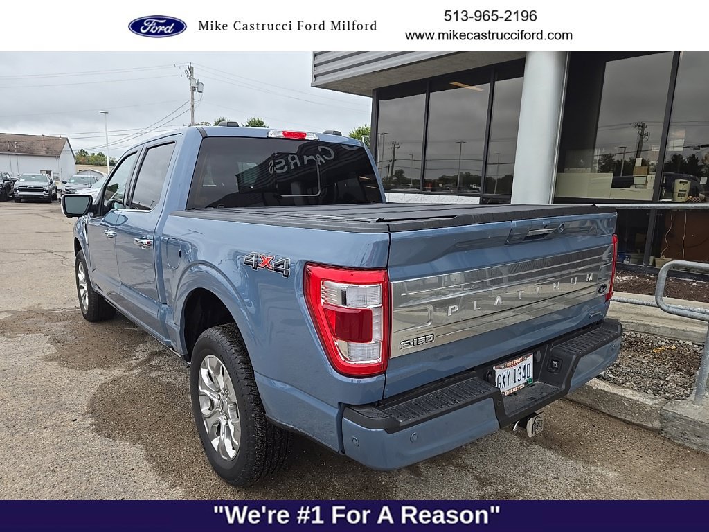 Certified 2023 Ford F150 Platinum w/ Equipment Group 701A High AWD/4WD image 4