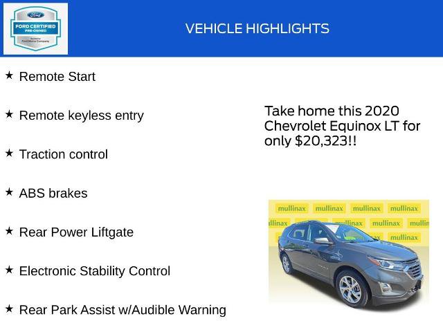 Used 2020 Chevrolet Equinox LT AWD/4WD image 19