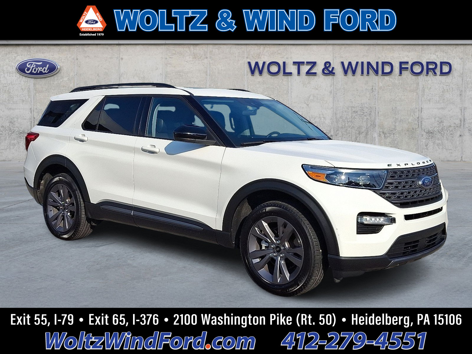 Certified 2024 Ford Explorer XLT w/ Equipment Group 202A AWD/4WD image 1