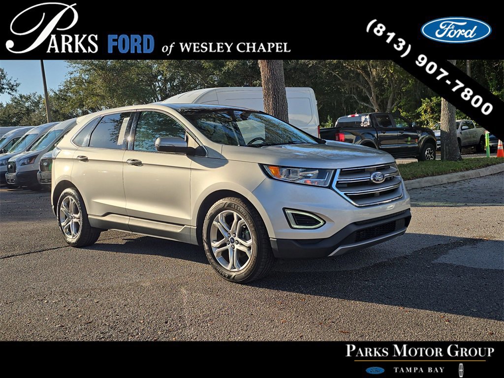 Certified 2018 Ford Edge Titanium w/ Ford Safe & Smart Package