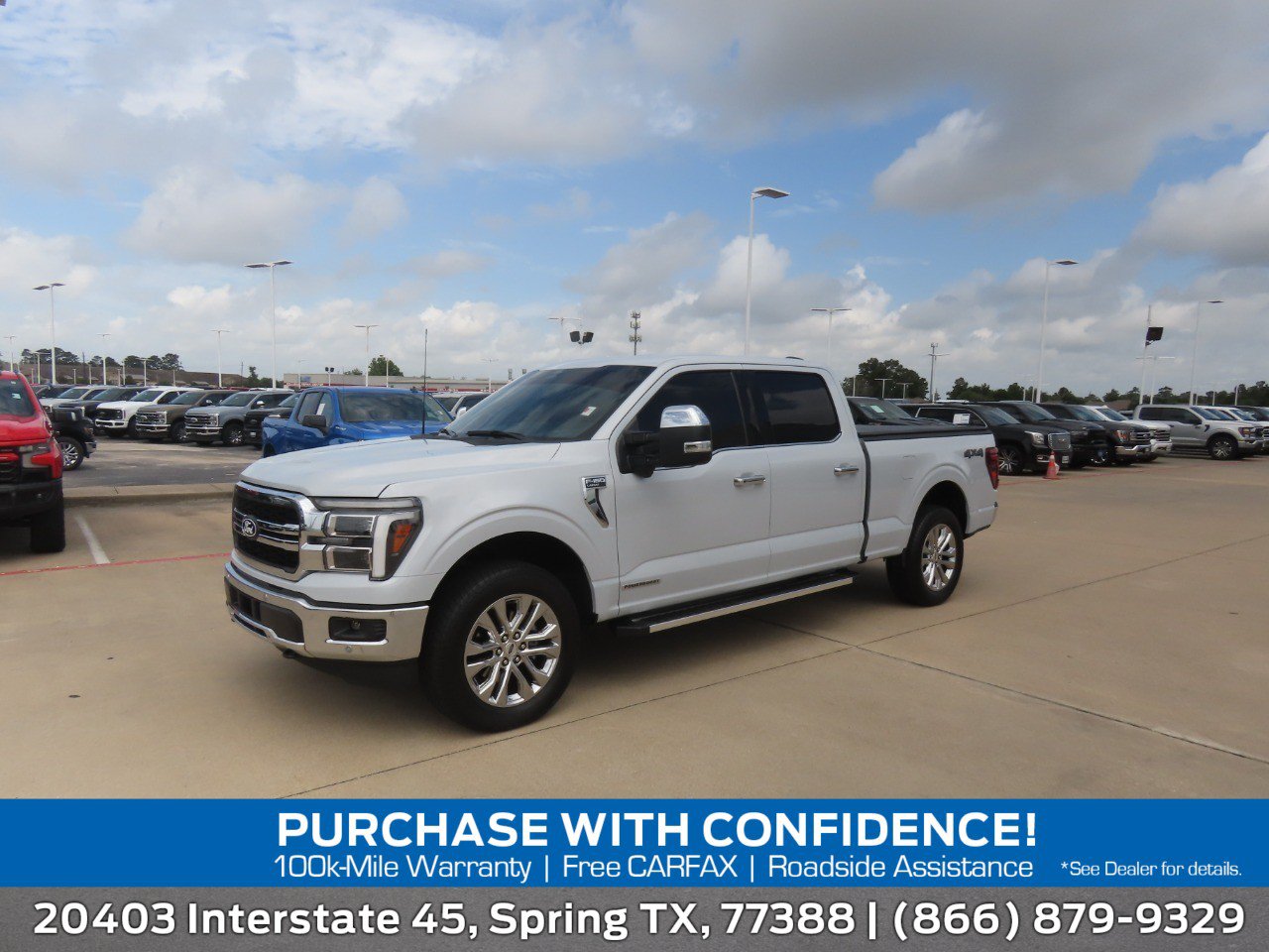Certified 2025 Ford F150 Lariat w/ Equipment Group 502A High AWD/4WD image 2
