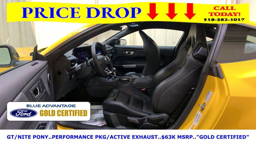 Certified 2024 Ford Mustang GT Premium w/ GT Performance Package image 26
