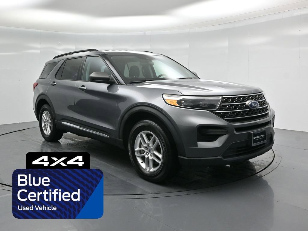 Certified 2022 Ford Explorer XLT w/ Class IV Trailer Tow Package