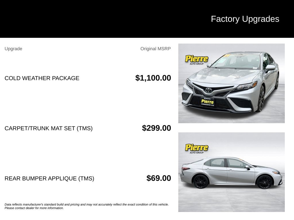 Used 2024 Toyota Camry SE w/ Cold Weather Package AWD/4WD image 13