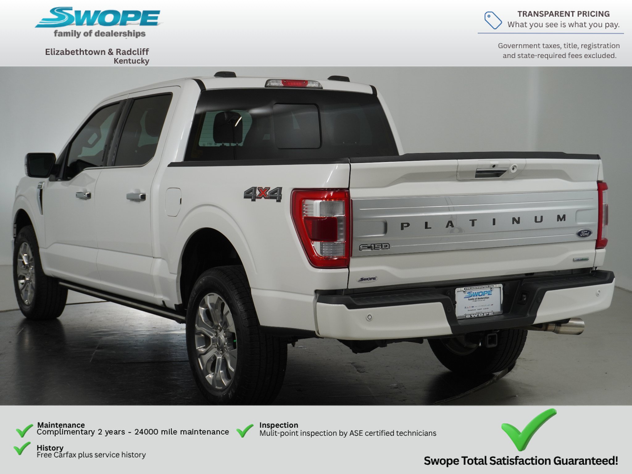 Certified 2022 Ford F150 Platinum w/ Bed Utility Package AWD/4WD image 5