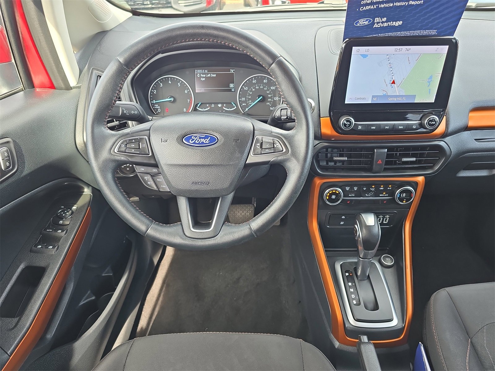 Certified 2021 Ford EcoSport SE w/ SE Convenience Package image 9