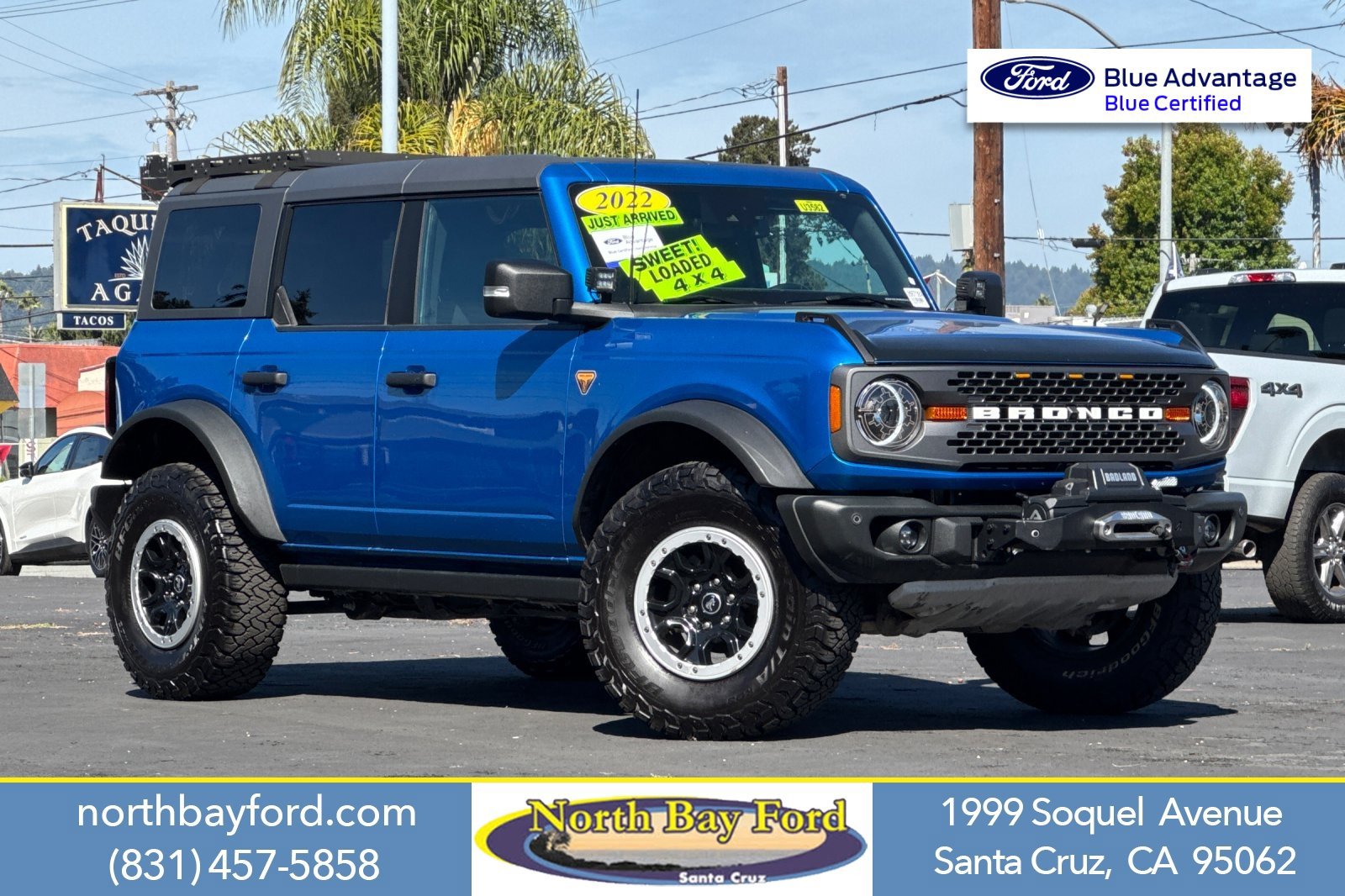 Certified 2022 Ford Bronco Badlands AWD/4WD 360° Tour