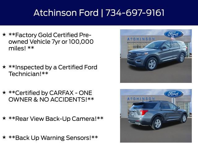 Certified 2023 Ford Explorer XLT w/ Equipment Group 202A image 8