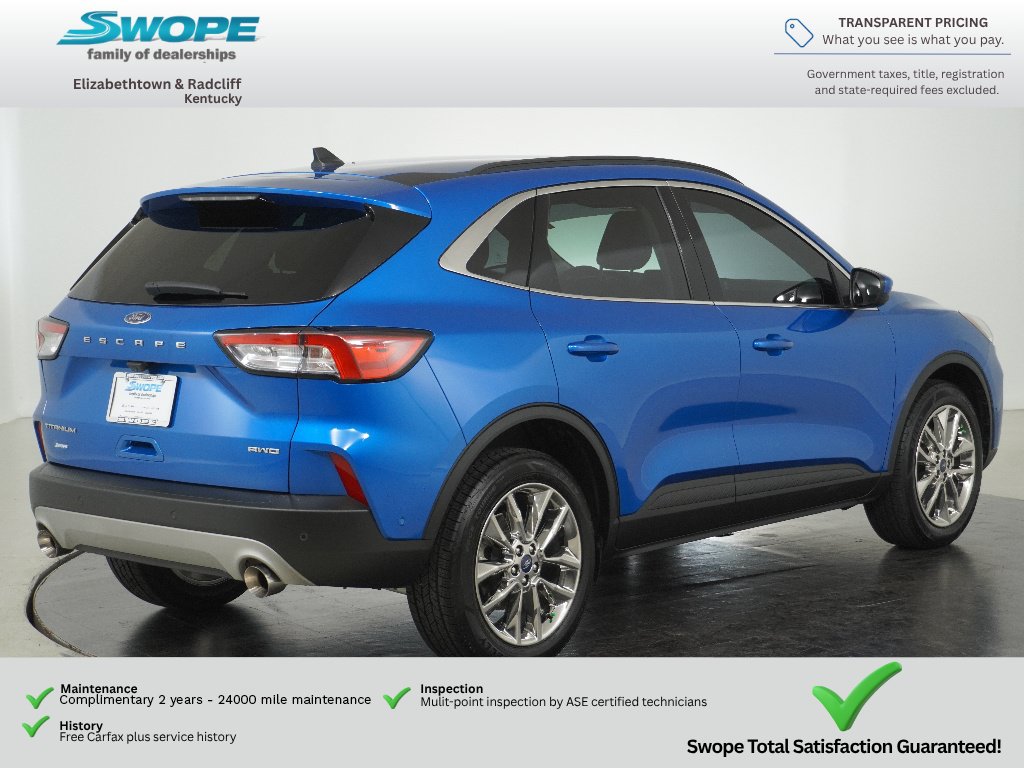 Certified 2021 Ford Escape Titanium AWD/4WD image 3