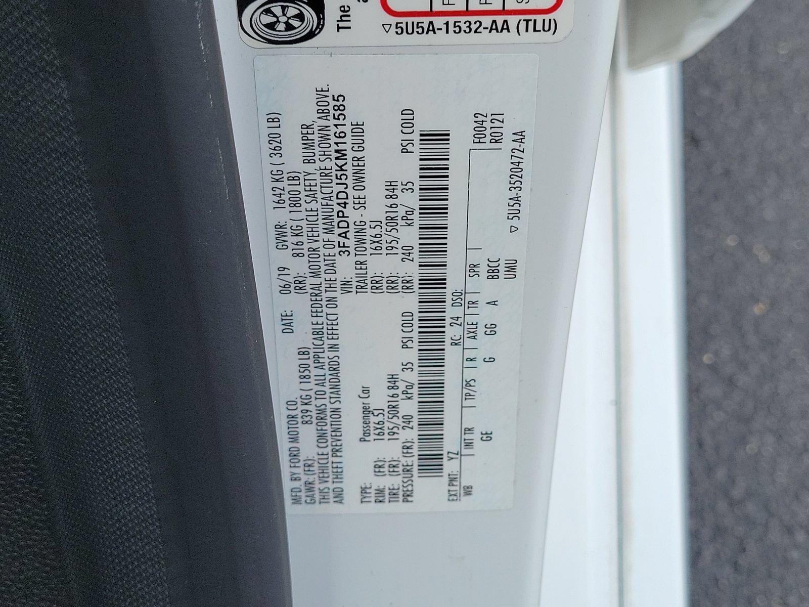 Certified 2019 Ford Fiesta ST-Line FWD image 28