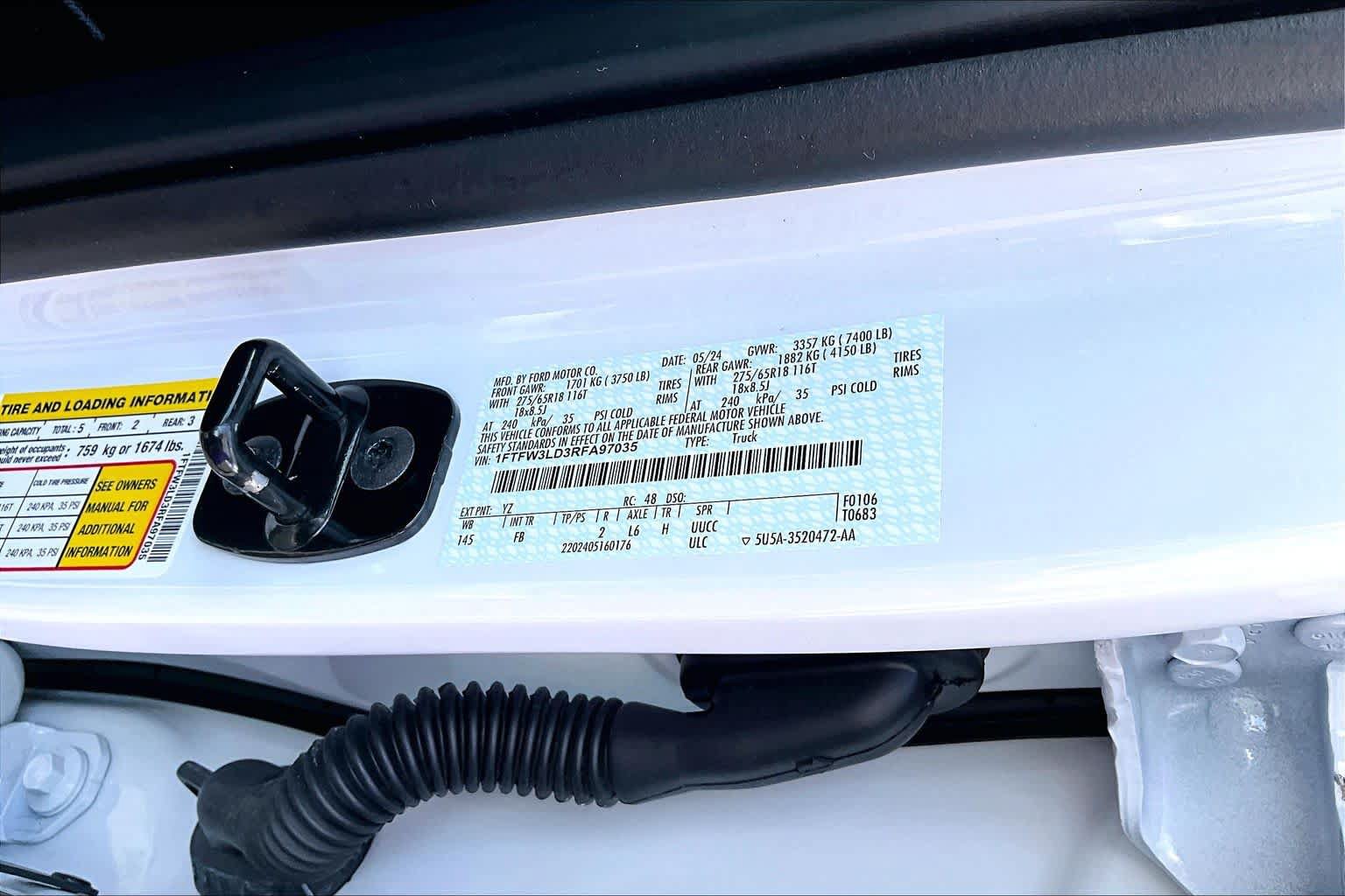 Certified 2024 Ford F150 XLT w/ Equipment Group 302A MID AWD/4WD image 34