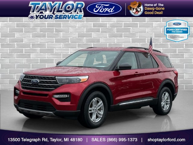 Certified 2023 Ford Explorer XLT w/ Equipment Group 202A AWD/4WD image 1