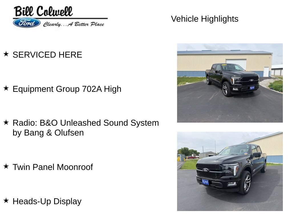 Certified 2025 Ford F150 Platinum w/ Equipment Group 702A High AWD/4WD image 21