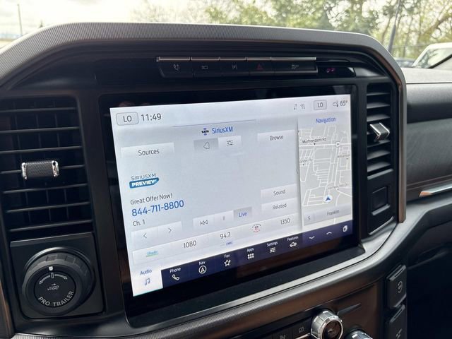 Certified 2023 Ford F150 Platinum w/ Equipment Group 701A High image 34