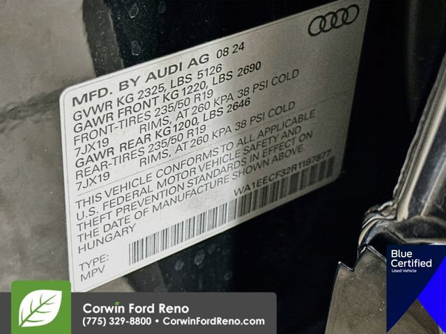 Used 2024 Audi Q3 2.0T Premium Plus w/ Premium Plus Package AWD/4WD image 39