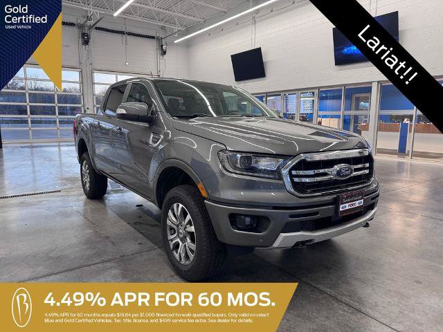 Certified 2023 Ford Ranger Lariat w/ FX4 Off-Road Package AWD/4WD image 1