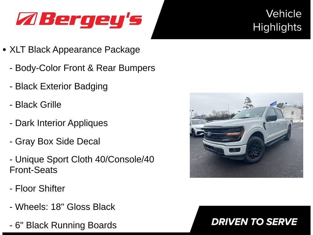 Certified 2024 Ford F150 XLT w/ Equipment Group 302A MID image 8