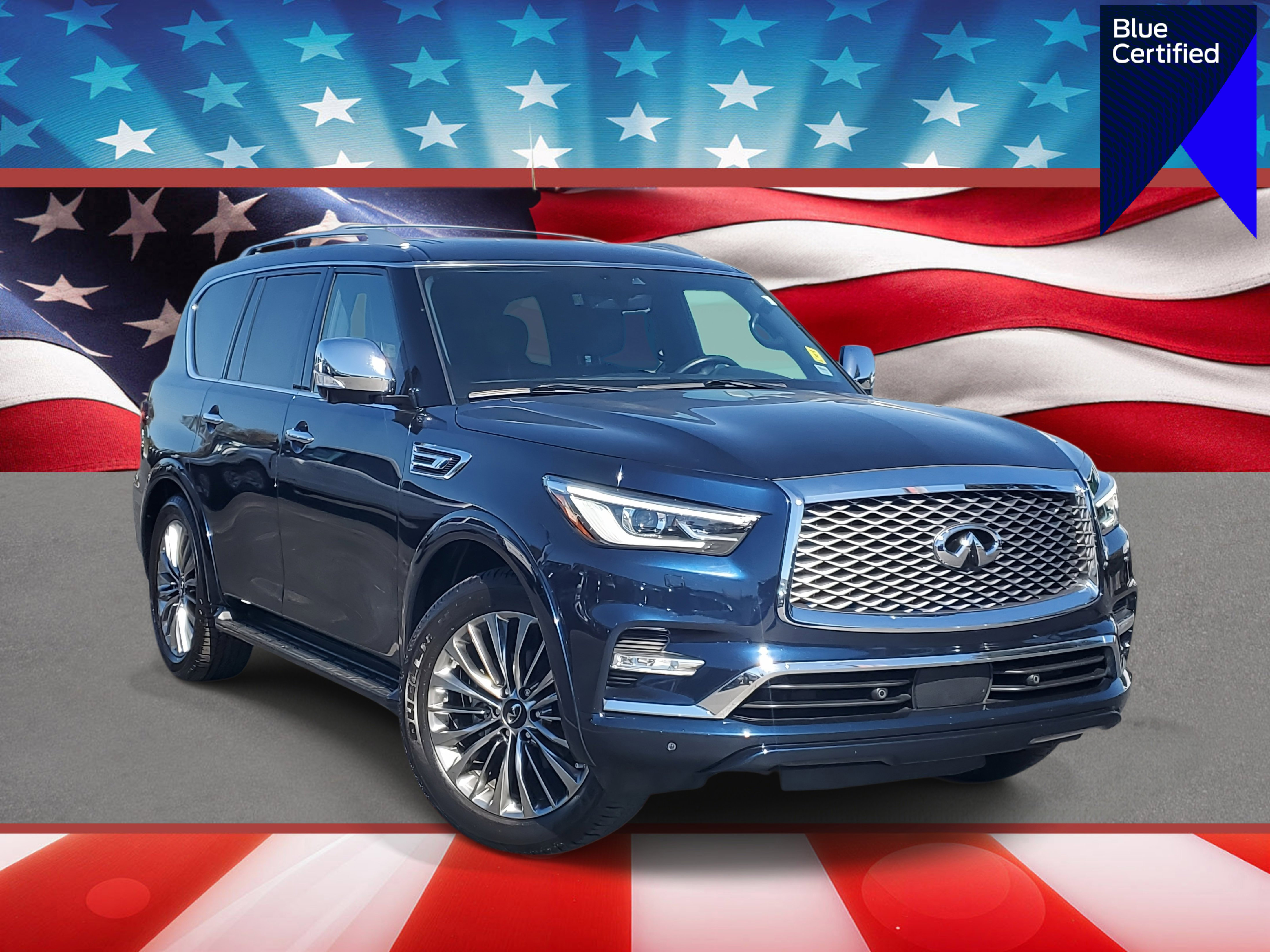 Used 2021 INFINITI QX80 Sensory w/ Cargo Package