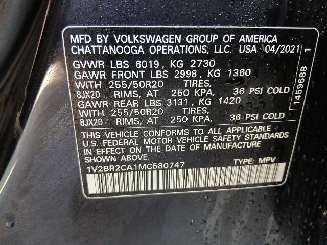 Used 2021 Volkswagen Atlas SEL image 21