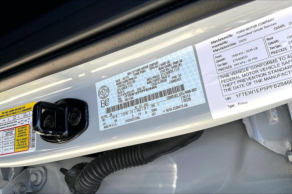 Certified 2023 Ford F150 Lariat w/ Equipment Group 502A High AWD/4WD image 32