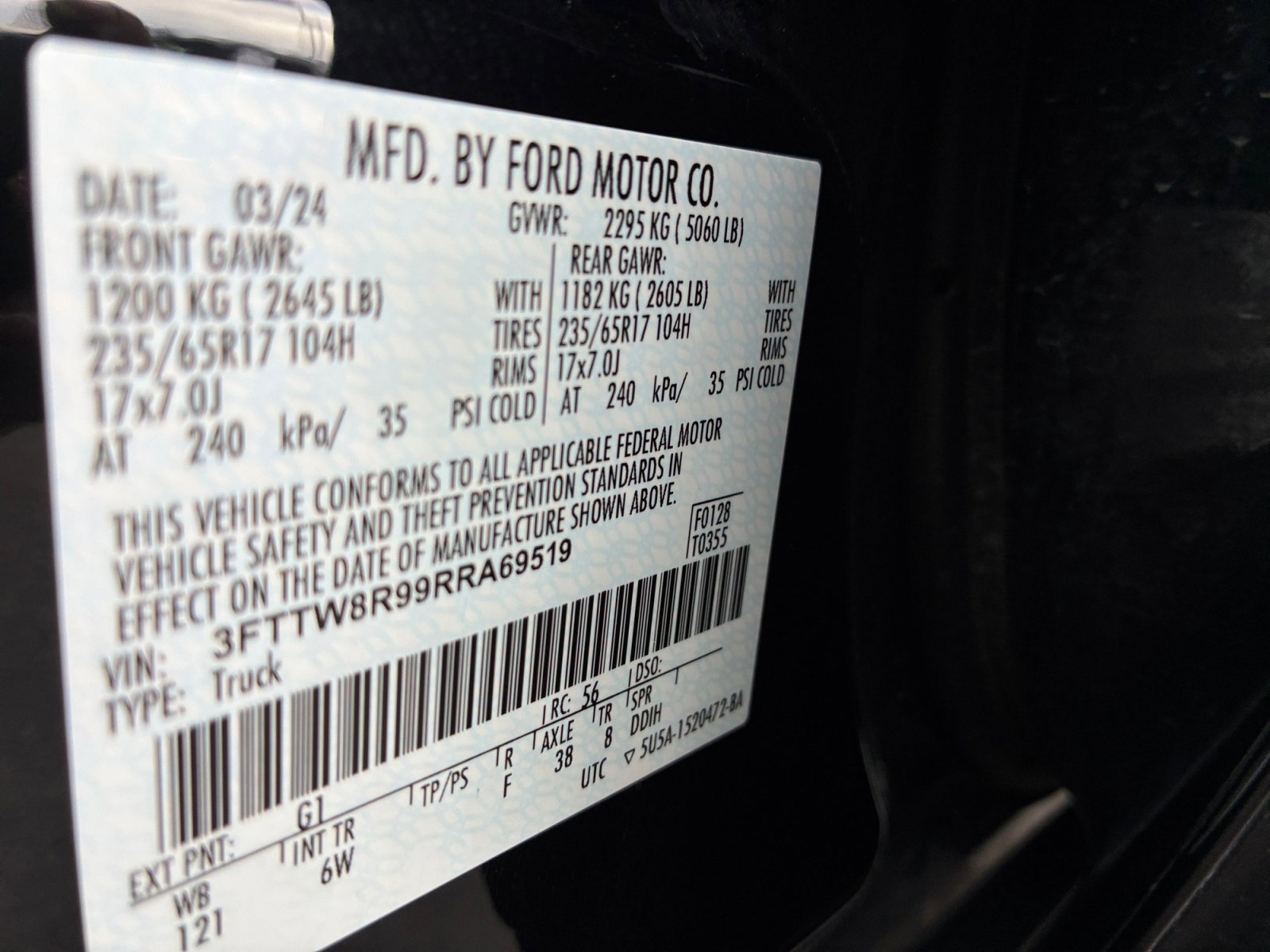 Certified 2024 Ford Maverick Tremor w/ Tremor Off-Road Package image 25