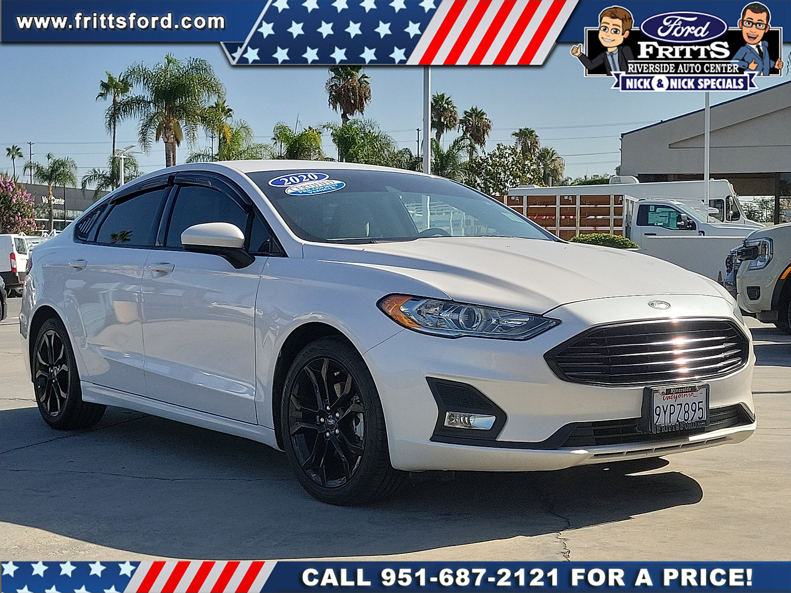 Certified 2020 Ford Fusion SE w/ Equipment Group 151A FWD image 20