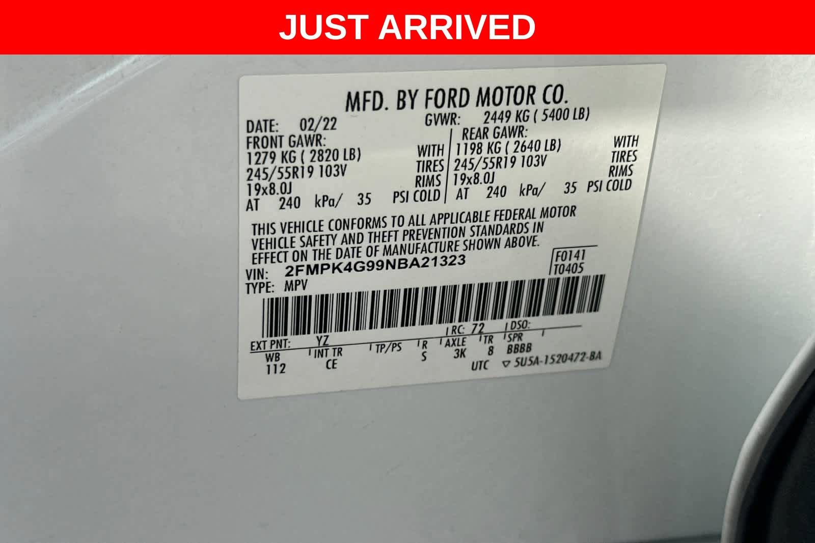 Certified 2022 Ford Edge SE w/ Black Appearance Package AWD/4WD image 29