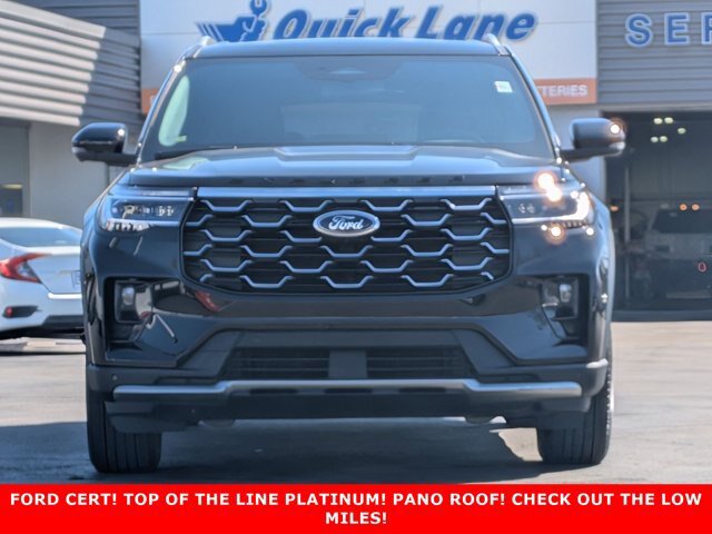 Certified 2025 Ford Explorer Platinum w/ LUX Leather Package AWD/4WD image 2
